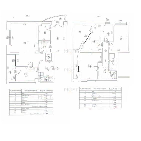 Apartament 4 camere Primaverii loc de parcare inclus - 8