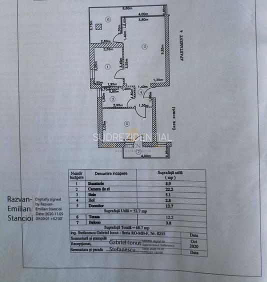 Apartament 2 camere de vanzare, complet mobilat, Popesti-Leordeni - 10