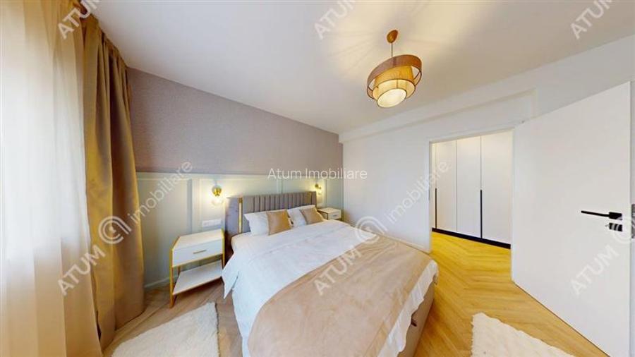 Penthouse 5 camere 3 bai parcare mobilat complet Turnisor Sibiu - 3