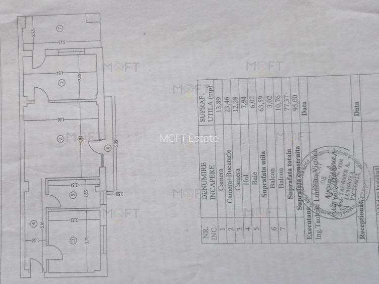 3 camere, apartament boutique, 77 mp, 2 terase - 8