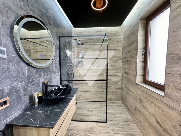 Casa moderna tip duplex 4 camere mobilata, teren 235 mp Talmaciu Sibiu - 5