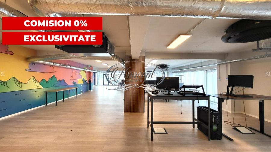 Birou premium in Marasti, etaj integral, acces 24/7 securizat - 3