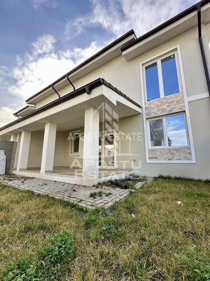 Duplex cu perete dublu 4 camere, complet finalizat la asfalt Chisoda. - 35