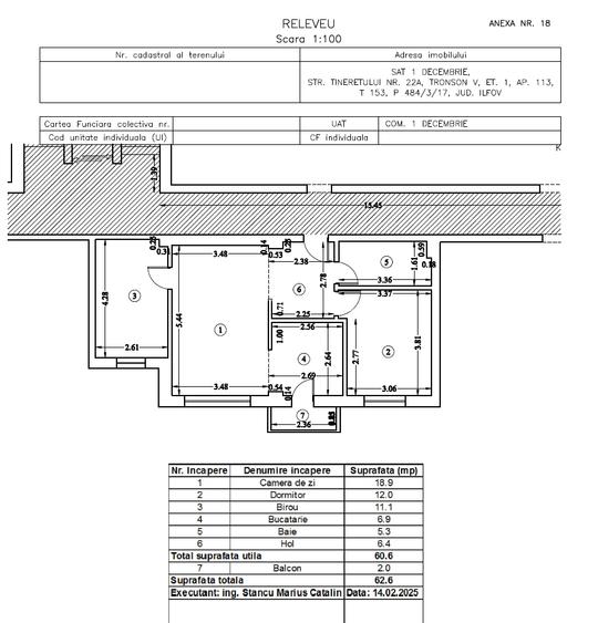 DIRECT DEZOLTATROR! 3 CAMERE la 10 minute distanta de BUCURESTI! - 15