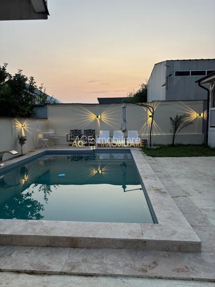 Casa de inchiriat | 6 Camere Berceni | Centrala | Piscina | Terasa | Curte - 19