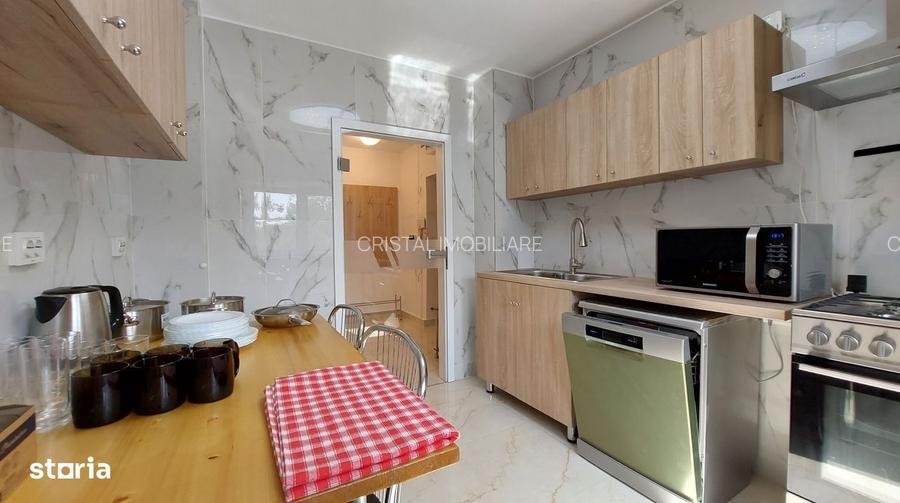 Apartament 2 camere complet mobilat, metrou Titan, etaj 3/7 - 8