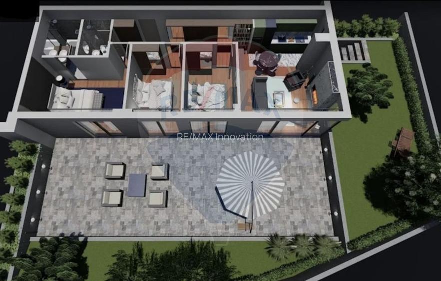Vanzare Apartament 4 cu camere cu curte / loc parcare/ ultracentral - 2