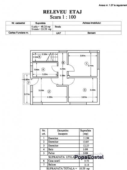 Berceni - str. Miorita vila spatioasa P+1E, 4 camere, 131 mp, teren 248 mp - 16