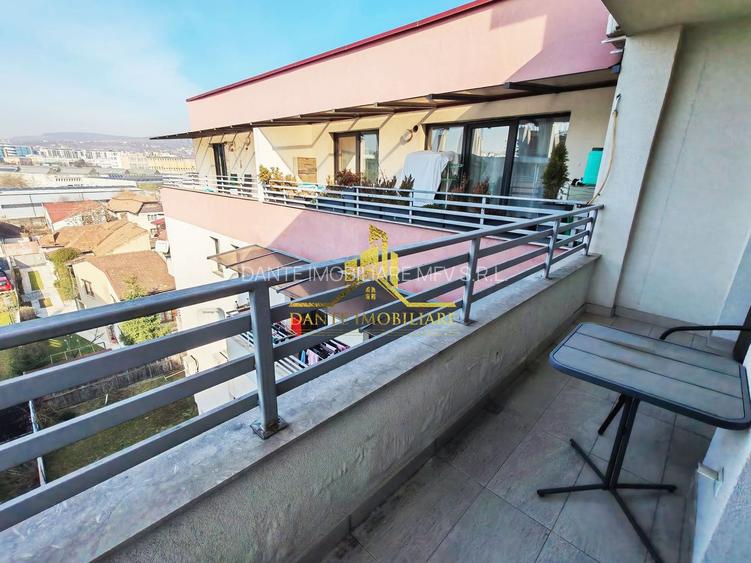 2 camere, mobilat modern, bloc nou, terasa, parcare, Marasti - 8