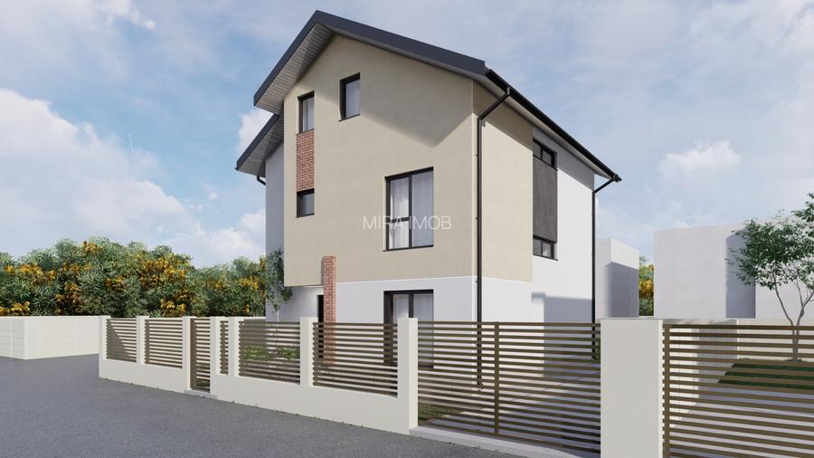 Casă Individuală Modernă, 4 Dormitoare,Mansarda Finisata - 13