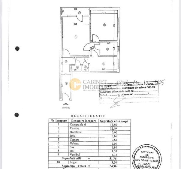 2 Camere - 55MP | Circular | Reabilitat | 2 Lifturi | M Raul Doamnei - 1