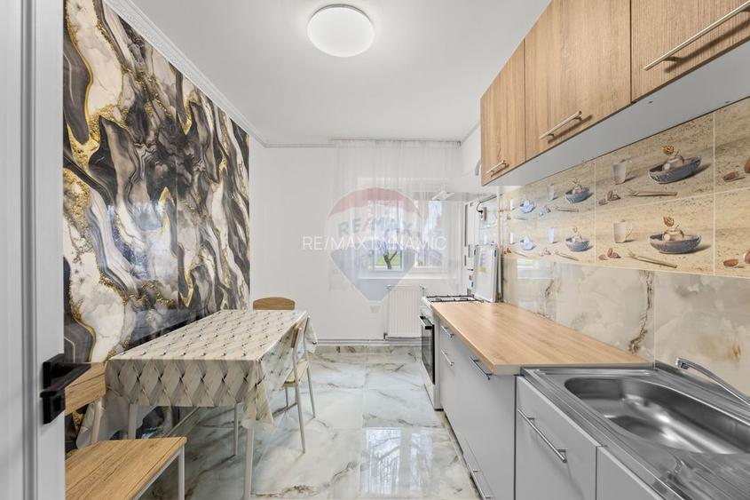 Apartament cu 2 camere, decomadat, de închiriat în zona Aradul Nou - 3