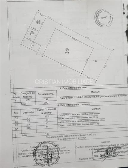 zona Grivitei-Pta Mare Vila P+1, 6 camere, 2 bai teren 242mp deschidere 10 m la - 21