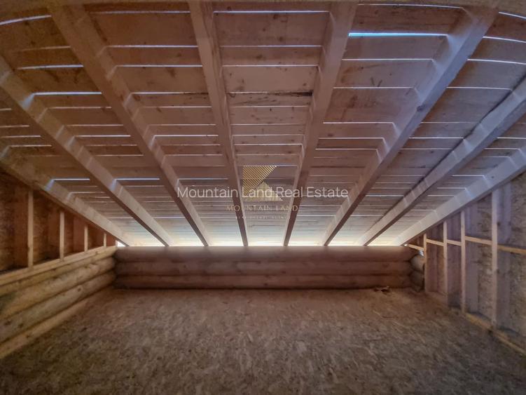 Cabana din bușteni la rosu pe teren 722 mp, Bod COMISION 0 - 14