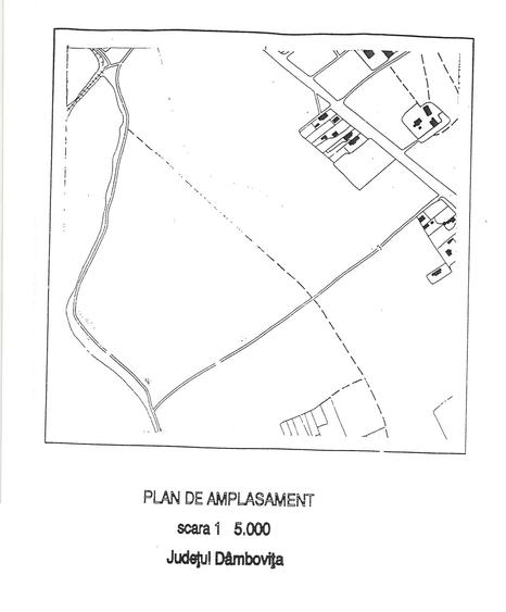 Vanzare teren intravilan 5600mp deschidere catre doua strazi Crevedia - 2