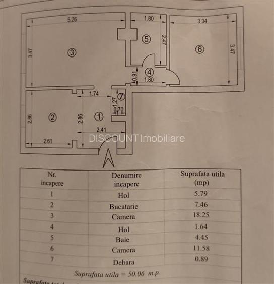 Apartament 2 camere zona 9 mai-Domnisori - 5