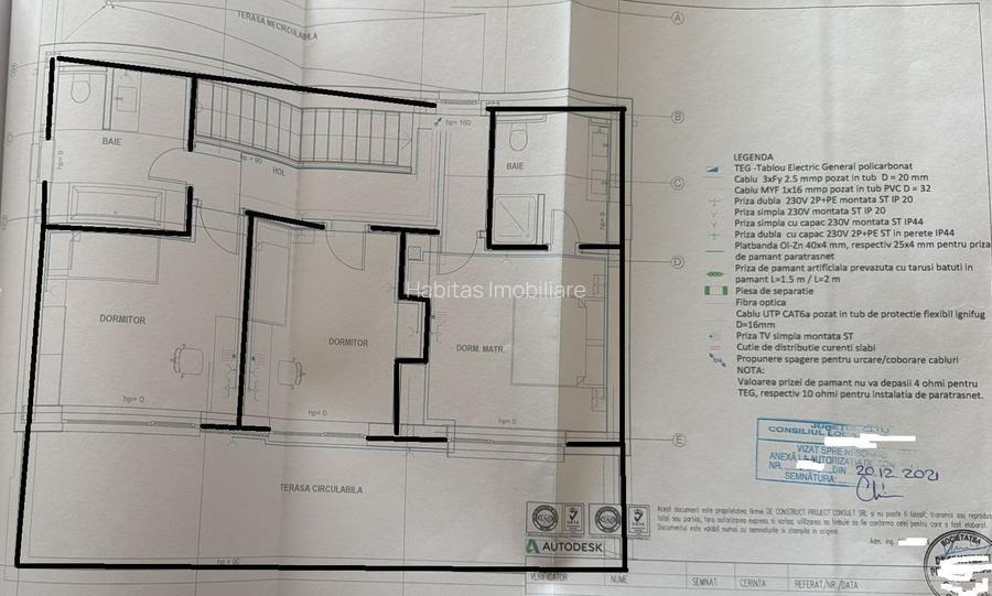Casa individuala, teren 750 mp, Chinteni cu panorama spre lac - 5