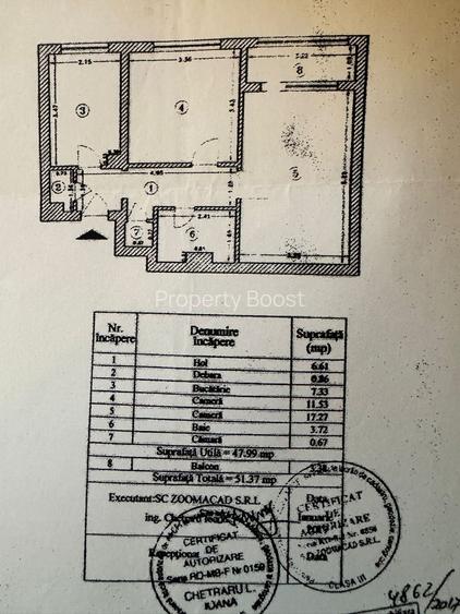 Apartament 2 camere centrala proprie bloc 1978 anvelopat zona Pacii - 1