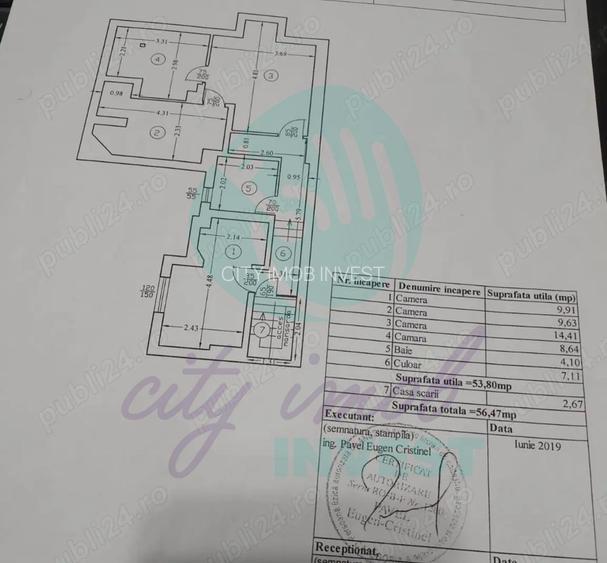 Vila 6 camere – Ultracentral | Unirii – Ideala Birou Showroom Cabinet - 13