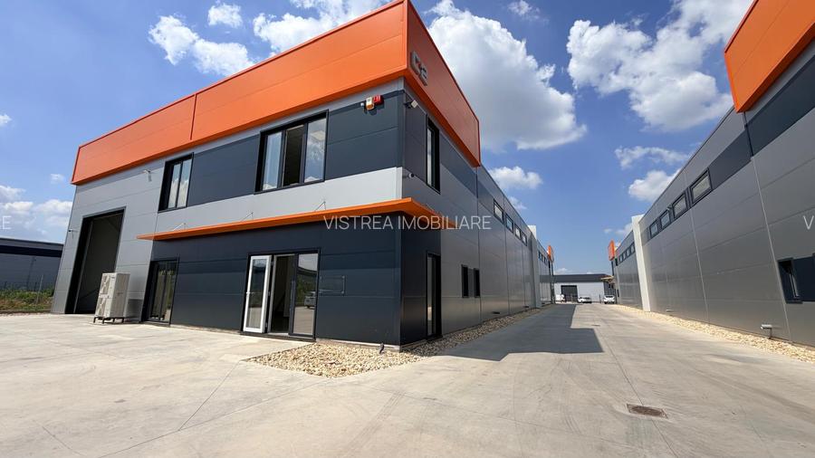 Chiajna(Str. Industriilor), hale de închiriat, 552 mp utili, birouri și depozit - 2