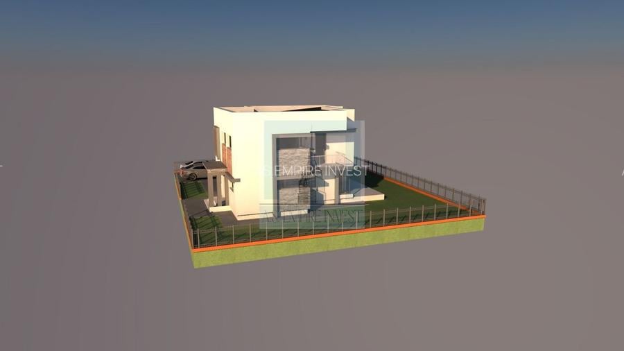 Casa 4 camere,stil Mediteranean- zona Primăverii. Sanpetru - 9