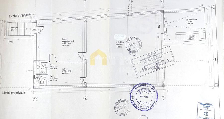 Spatiu Comercial de Inchiriat | Access Rapid Centru | SU 80 mp | Gruia - 6