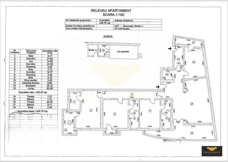 Apartament 4 Camere Herastrau | Vedere spre parc | Loc de parcare+Boxa - 33