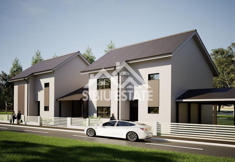 Casa Sibiu 4 camere, 2bai, terasa, carport, locatie Selimbar - 16