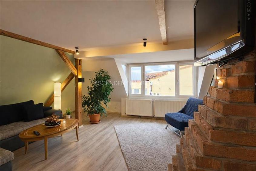 Apartament rustic chic, 3 camere, Centrul Istoric, 98 mp, parcare - 4