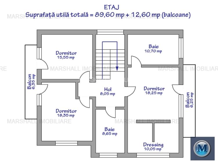 Vila cu 5 camere de vanzare in Paulesti, 209 mp #16608 - 7