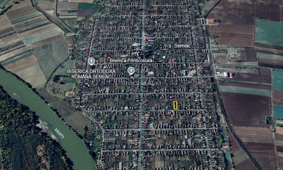 De vanzare Teren intravilan Semlac Arad 1344 mp - 3
