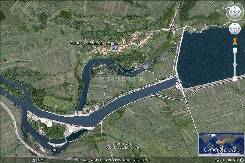 Oferta teren 5820mp optim casa  de vacanta -zona lacuri private Colun - 5