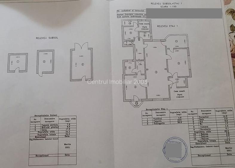 Cotroceni, Romniceanu, etajul 1 in vila, singur pe nivel, 4 camere,garaj, boxe - 10
