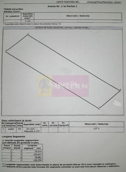 VANZARE TEREN 3100 MP - SAT ROSIORI (IL) - 22