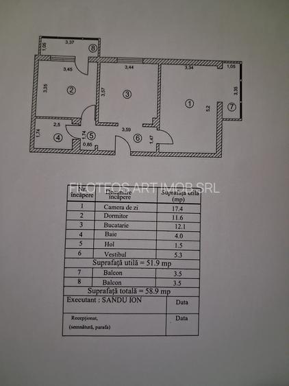 Vanzare Apartament 2 Camere Decomandat Crangasi - 13