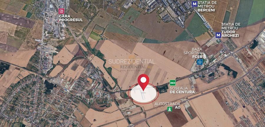 Teren 69.211 mp, Jilava granita cu Sect. 4, ideal investitie - 3