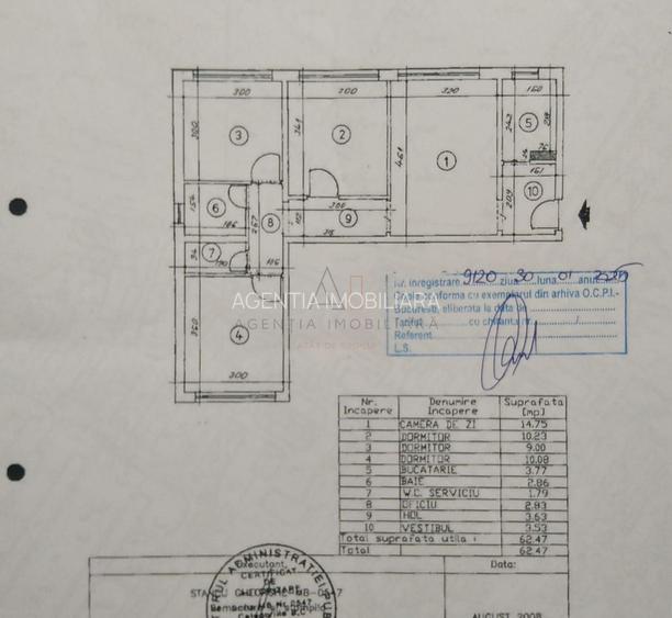 4 camere RENOVAT I bloc reabilitat I Apusului - 13