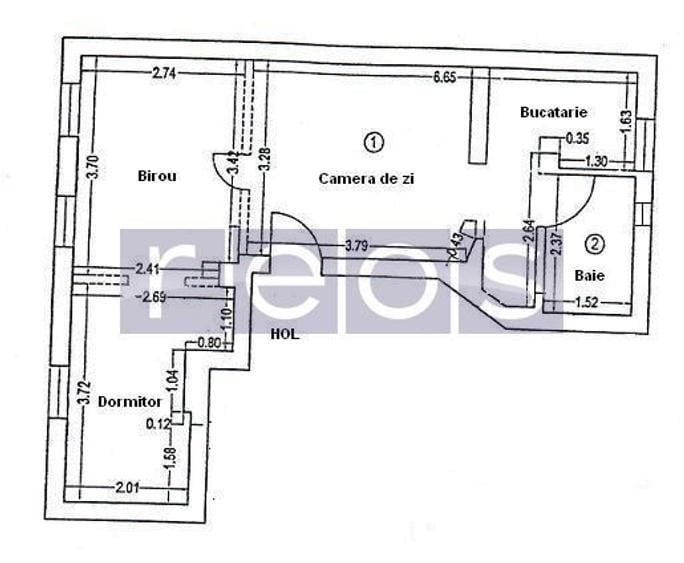 VANZARE APARTAMENT 3 CAMERE 42MP DOROBANTI BELLER CENTRALA PROPRIE DUBLU VEDERE - 16