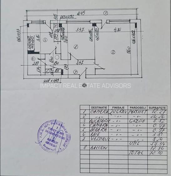 APARTAMENT 2 CAMERE ‖ BLOC 2001 ‖ LIFT ‖ ZONA CENTRALA NERVA TRAIAN - 1