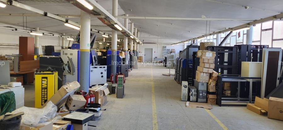 Spatiu industrial 1105 mp ideal pentru severe/ data center/backup date. - 8