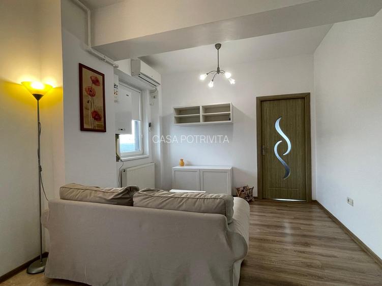 Tomis Nord - bloc 2015,  apartament 2 camere, mobilat si utilat, centrala gaz - 13