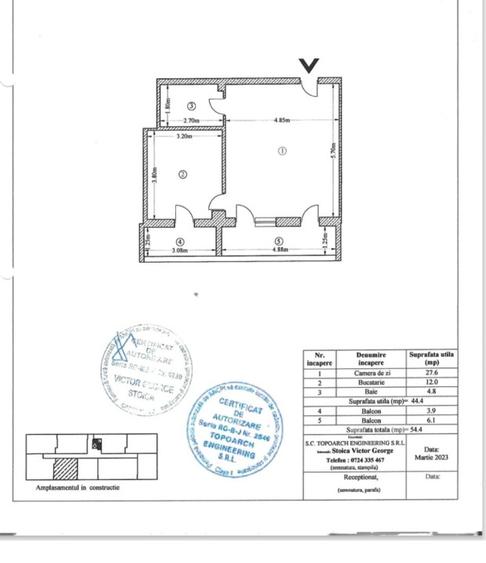 Apartament 2 camere + loc de parcare subteran – Militari - Drumul Osiei - 9