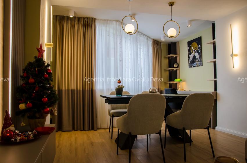 Inchiriez apartament 3 camere decomanda in Deva, zona I. Maniu in L-uri, etaj 6, - 9