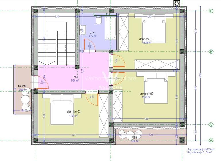 Casa intabulata, teren 700mp Tocile Sibiu - 1