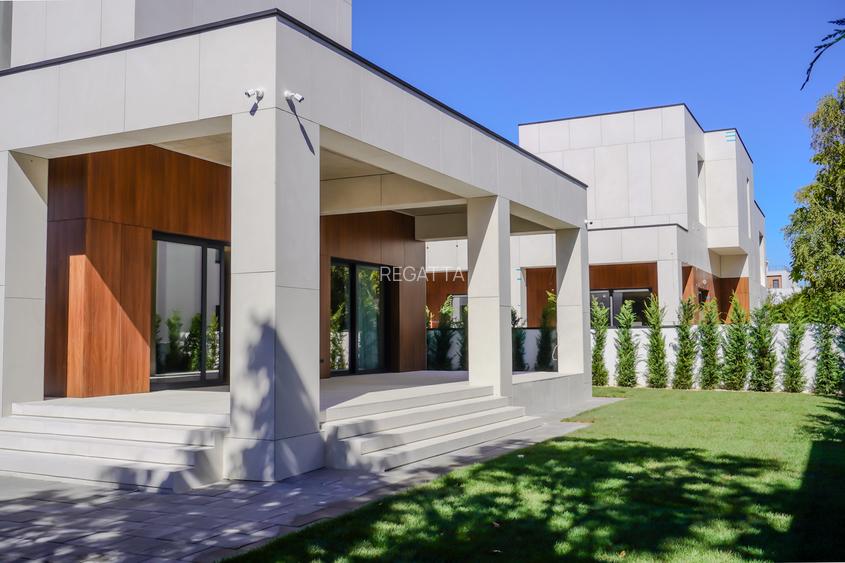 Vila moderna de vanzare 6 camere Pipera-Jolie Ville, complex inchis , nou - 26