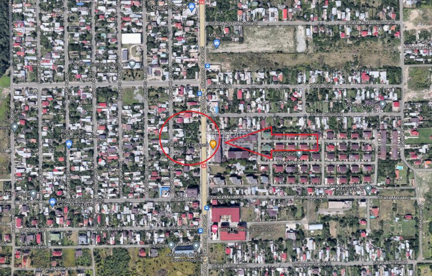 Teren 1076 mp deschidere 27m la sosea sector 1 toate utilitatile CU construire - 2