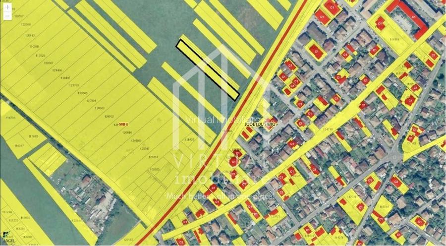 Teren de vanzare in Sibiu 2000mp zona Campsor - 3