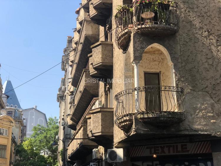 Studio superb (Garsonieră) Cismigiu, Blocul Florentin, centrală, balcon. - 19