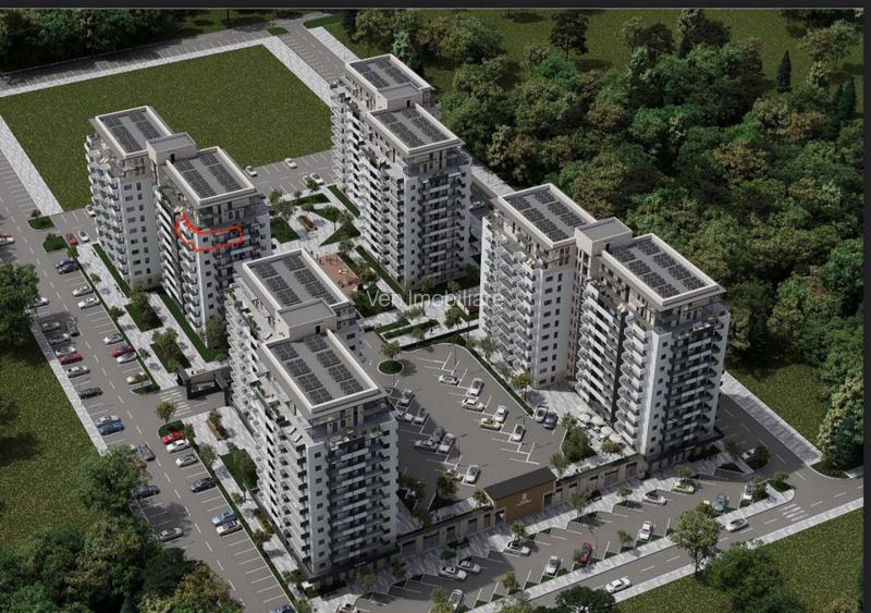 Apartament 3 camere  Kaya Residence  Etaj 10/11 - 2