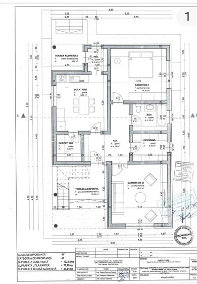Vila P+1+M  in Adjud  zona linistita - pentru 1, 2 sau 3 familii - 1